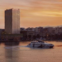 PILA designs facades to rejuvenate Greece's long-abandoned Piraeus Tower