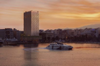 PILA designs facades to rejuvenate Greece's long-abandoned Piraeus Tower