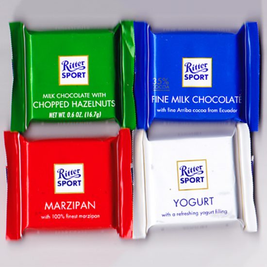 Ritter Sport wins exclusive right to square chocolate bars