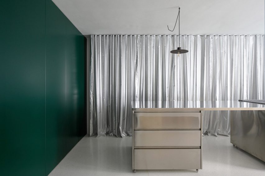 Rubikum for Three apartment in Ljubljana designed by Arhitektura d.o.o.
