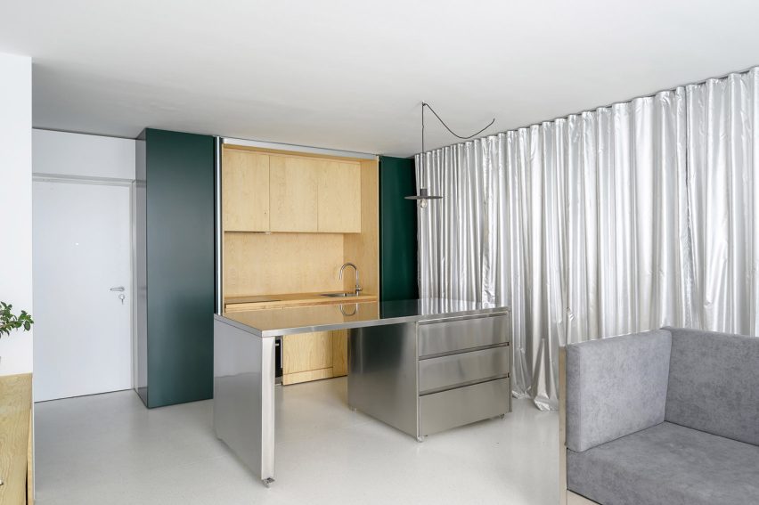 Rubikum for Three apartment in Ljubljana designed by Arhitektura d.o.o.