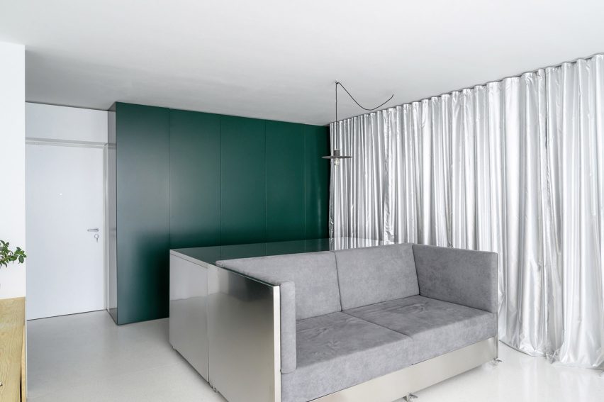 Rubikum for Three apartment in Ljubljana designed by Arhitektura d.o.o.