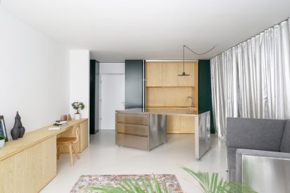 Rubikum for Three apartment in Ljubljana designed by Arhitektura d.o.o.