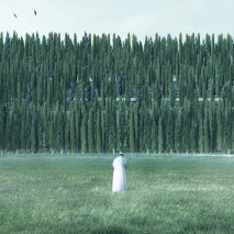 San Siro coronavirus memorial by Angelo Renna 