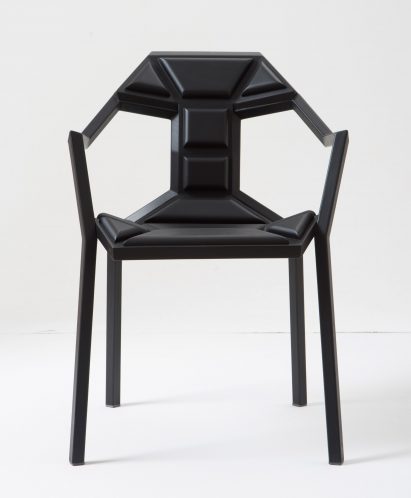 Sandro Lominashvili's ant-like Allo chair is constructed like a puzzle