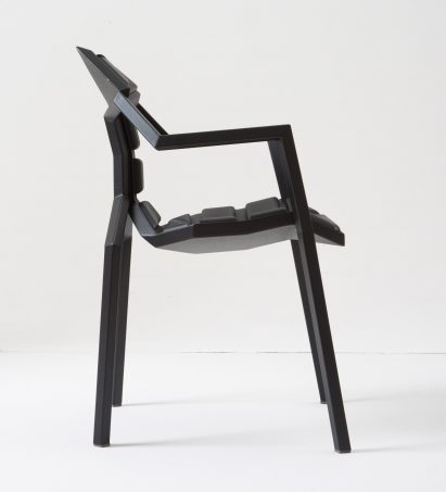 Sandro Lominashvili's ant-like Allo chair is constructed like a puzzle