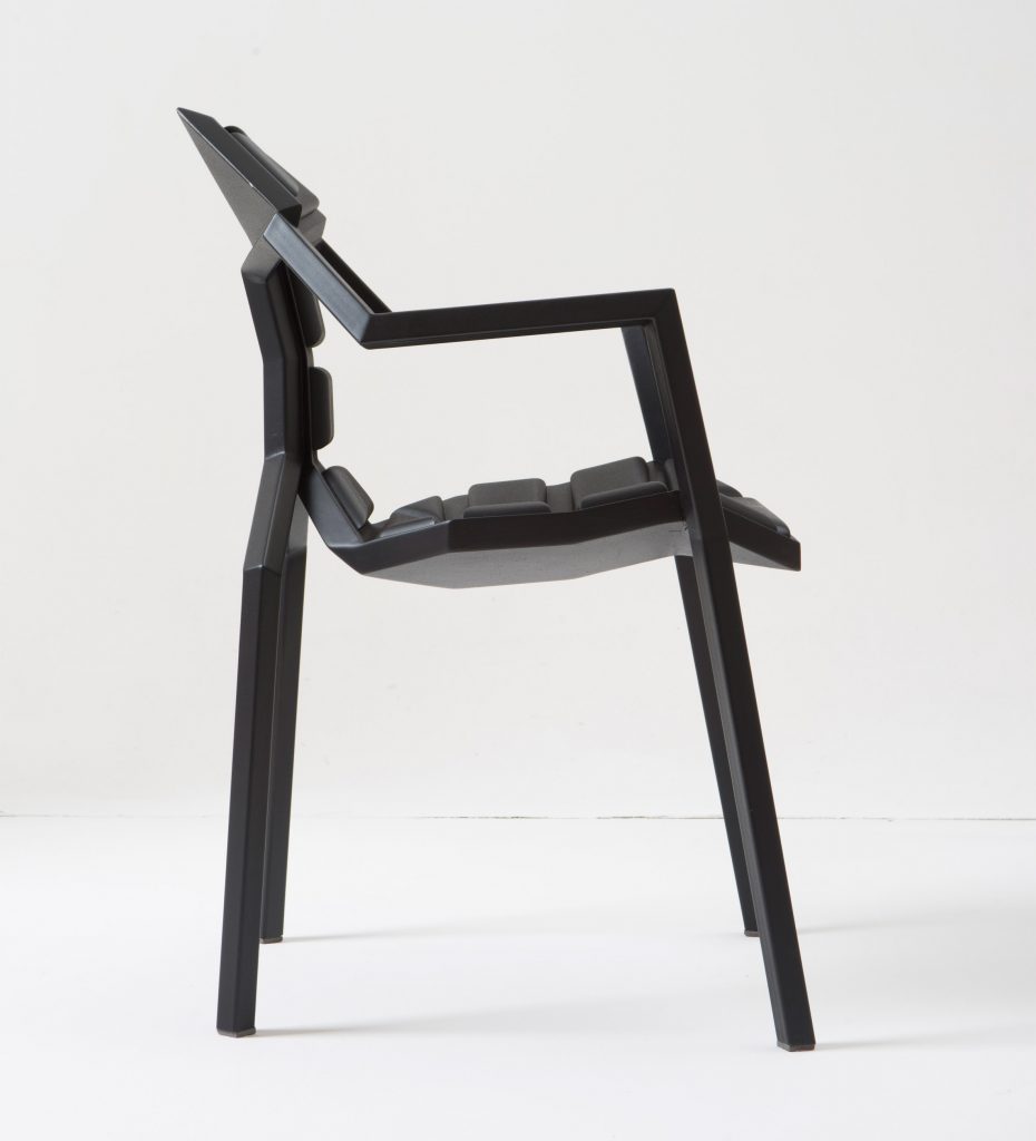 Sandro Lominashvili's ant-like Allo chair is constructed like a puzzle