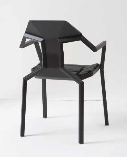 Sandro Lominashvili's ant-like Allo chair is constructed like a puzzle