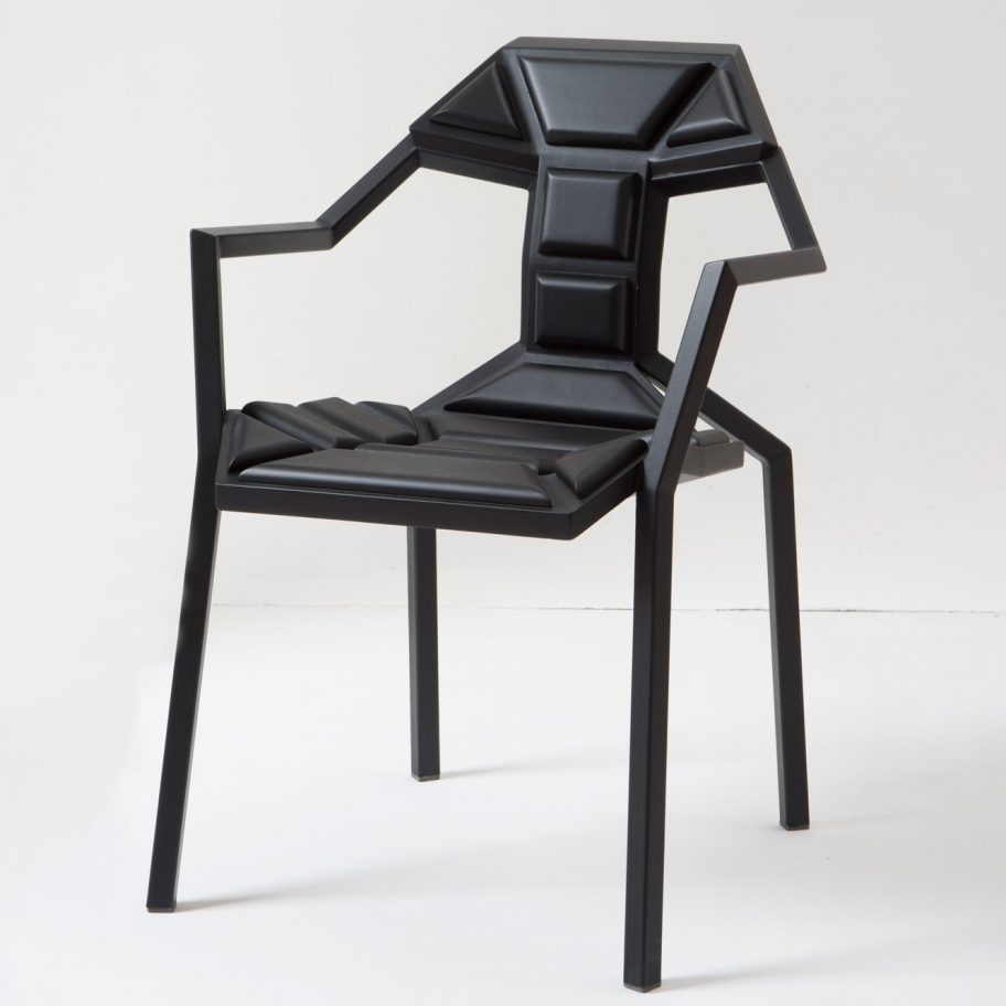 Sandro Lominashvili's ant-like Allo chair is constructed like a puzzle