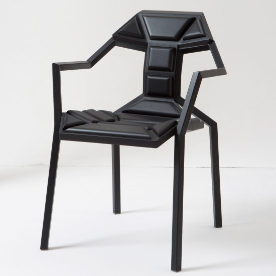 Sandro Lominashvili's ant-like Allo chair is constructed like a puzzle