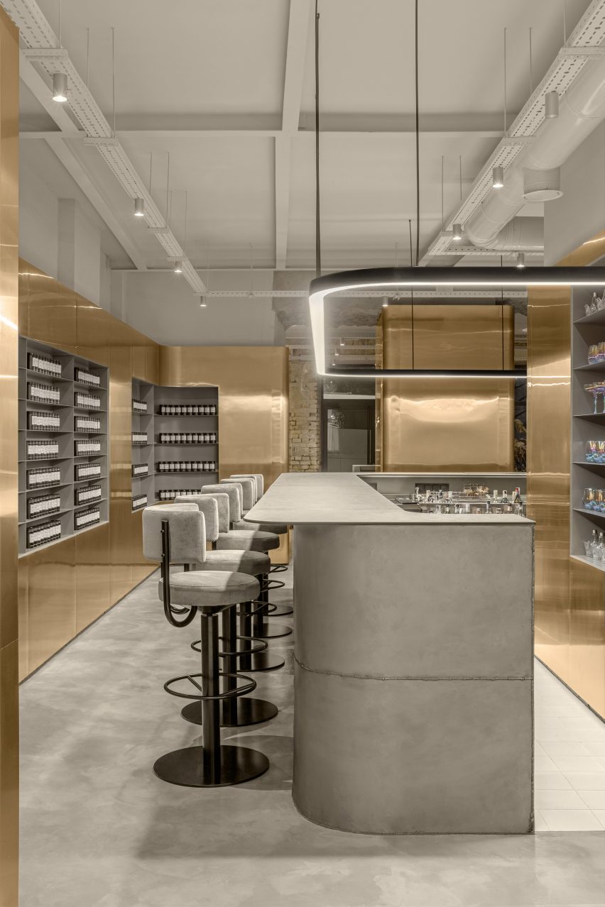 Say No Mo salon in Kyiv designed by Balbek Bureau
