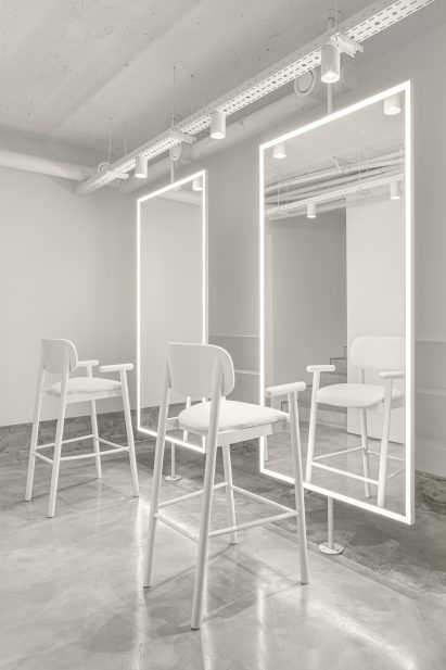Say No Mo salon in Kyiv designed by Balbek Bureau
