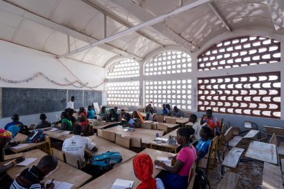 School in Makabing Sidi, Senegal, by Manuel Herz Architects and Magueye Ba