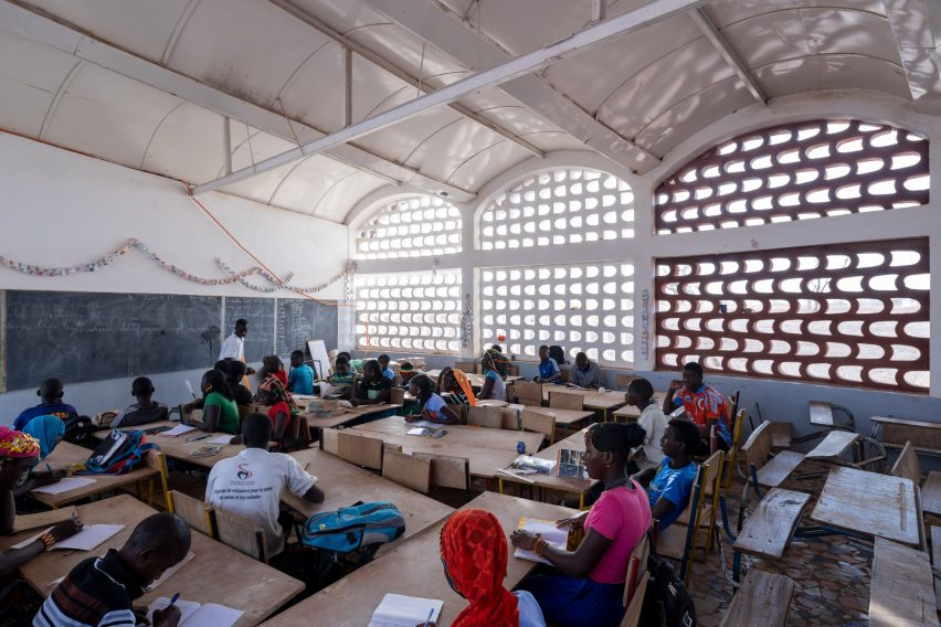 School in Makabing Sidi, Senegal, by Manuel Herz Architects and Magueye Ba
