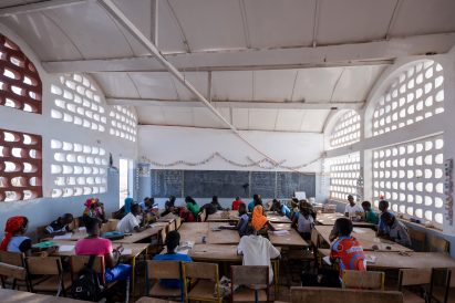 School in Makabing Sidi, Senegal, by Manuel Herz Architects and Magueye Ba