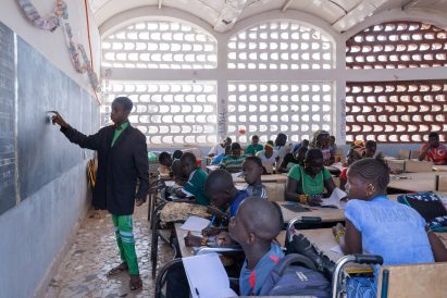 School in Makabing Sidi, Senegal, by Manuel Herz Architects and Magueye Ba