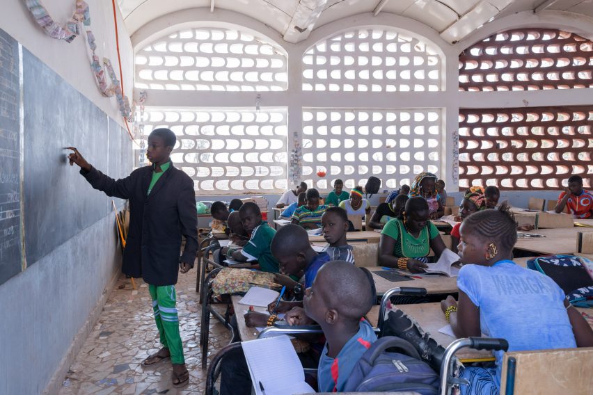 School in Makabing Sidi, Senegal, by Manuel Herz Architects and Magueye Ba