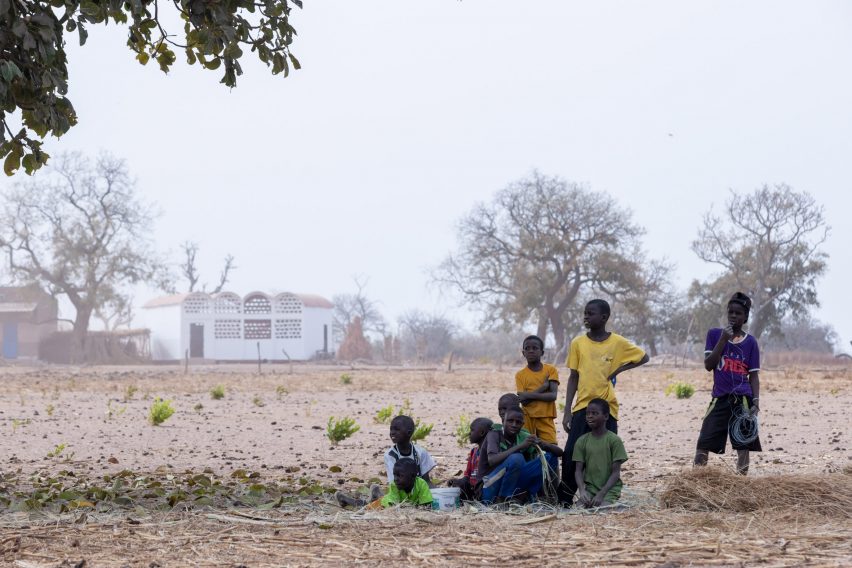 School in Makabing Sidi, Senegal, by Manuel Herz Architects and Magueye Ba