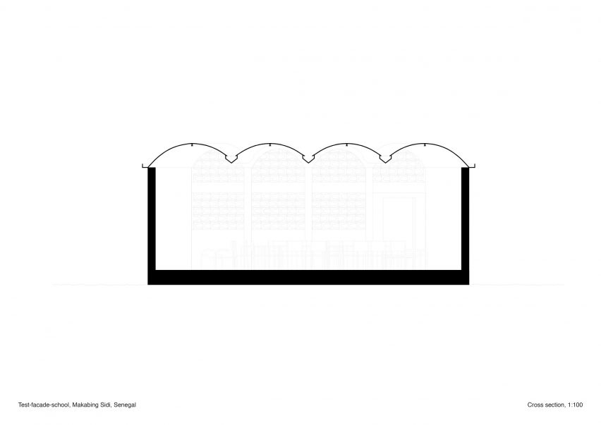 School in Makabing Sidi, Senegal, by Manuel Herz Architects and Magueye Ba