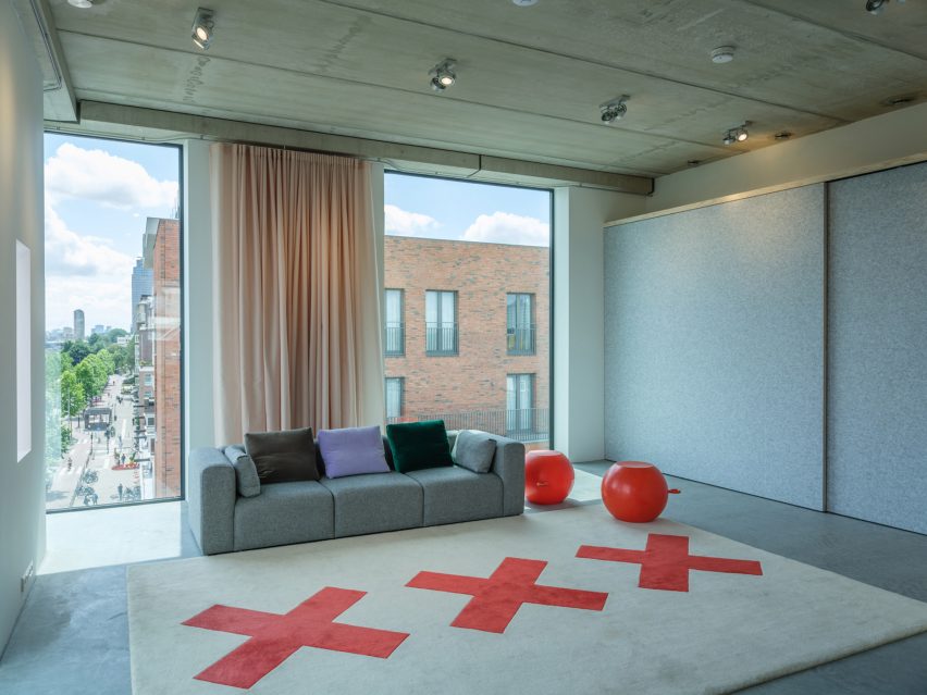 Thonik studio by graphic design studio Thonik's co-founder Thomas Widdershoven and MMX Architects