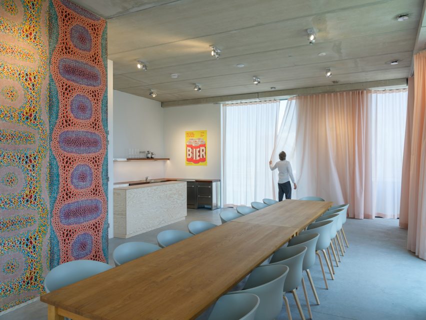 Thonik studio by graphic design studio Thonik's co-founder Thomas Widdershoven and MMX Architects