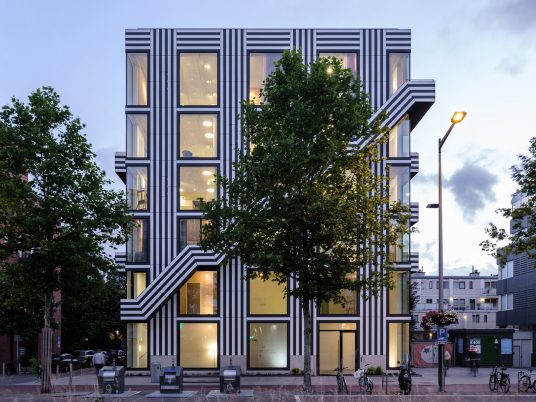 Thonik studio by graphic design studio Thonik's co-founder Thomas Widdershoven and MMX Architects
