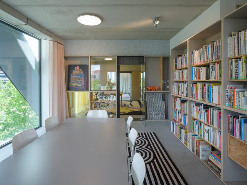 Thonik studio by graphic design studio Thonik's co-founder Thomas Widdershoven and MMX Architects