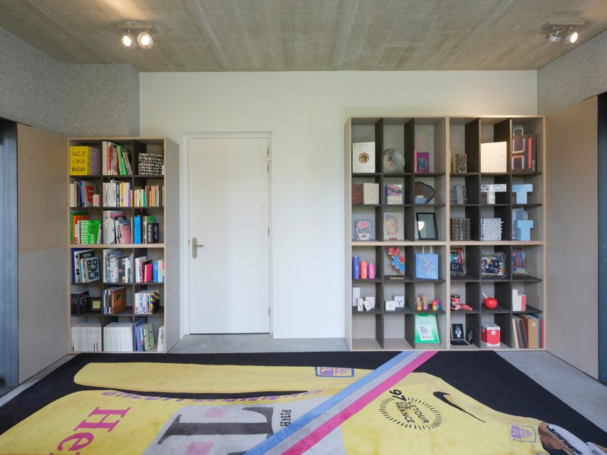 Thonik studio by graphic design studio Thonik's co-founder Thomas Widdershoven and MMX Architects