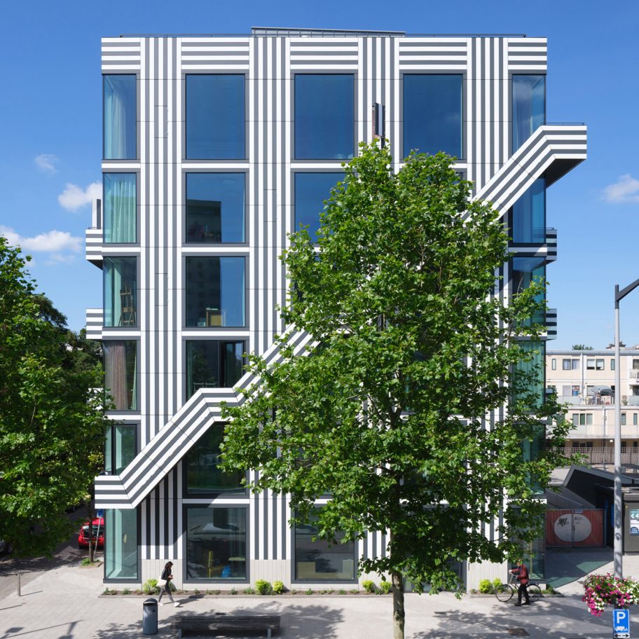 Thonik studio by graphic design studio Thonik's co-founder Thomas Widdershoven and MMX Architects