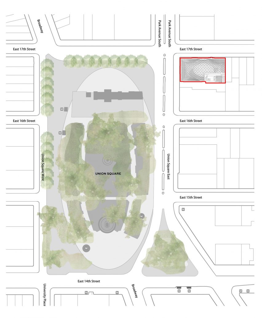 Tammany Hall 44 Union Square by BKSK Architects Site Plan