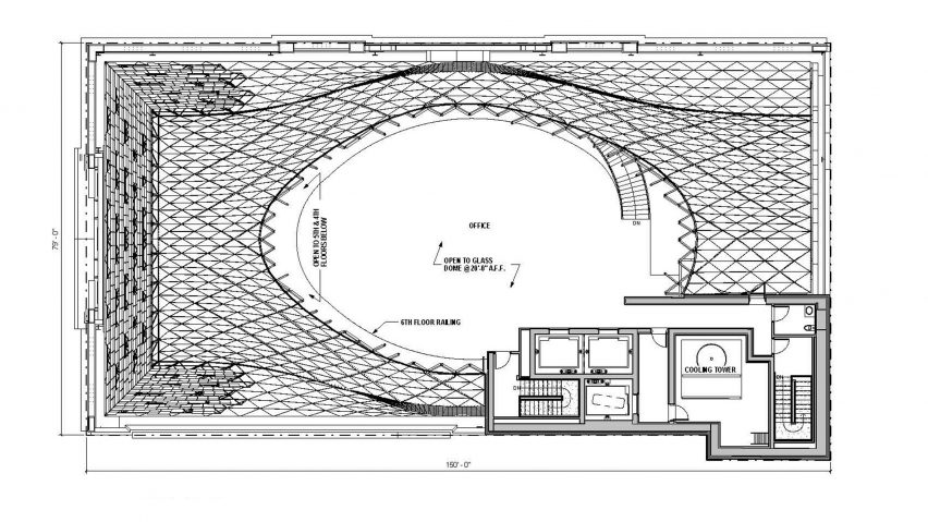 Tammany Hall 44 Union Square by BKSK Architects Fifth Floor Plan