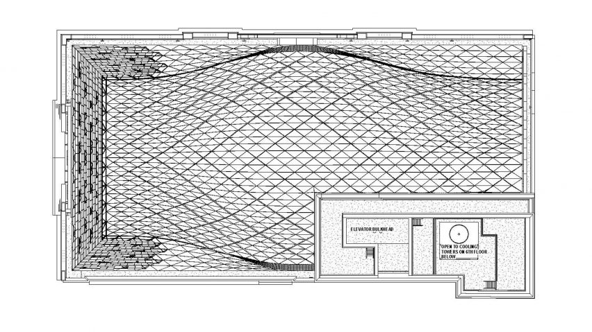 Tammany Hall 44 Union Square by BKSK Architects Roof Plan