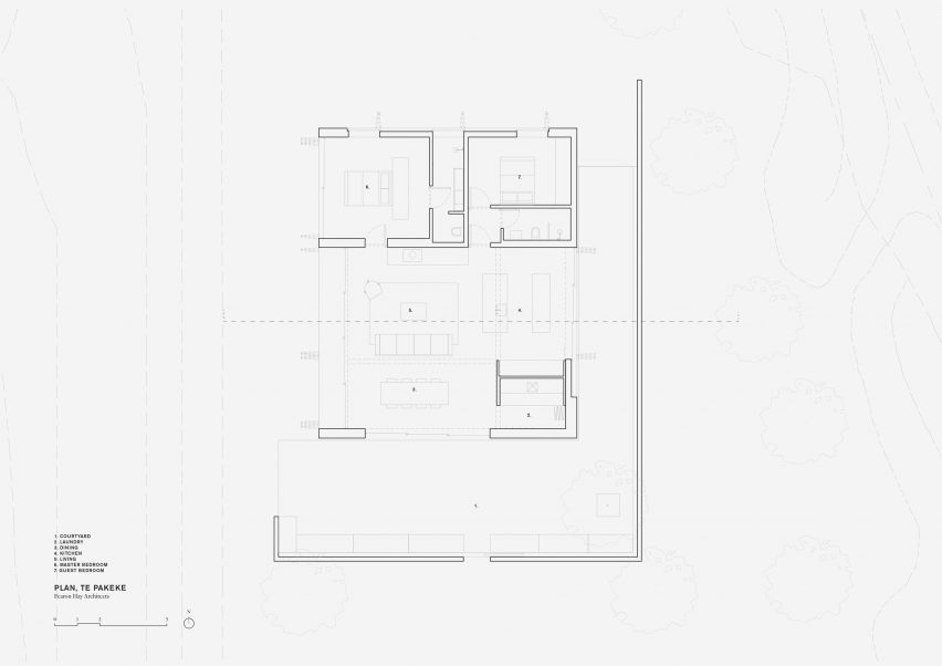 Te Pakeke house in Wanaka, New Zealand designed by Fearon Hay Architects