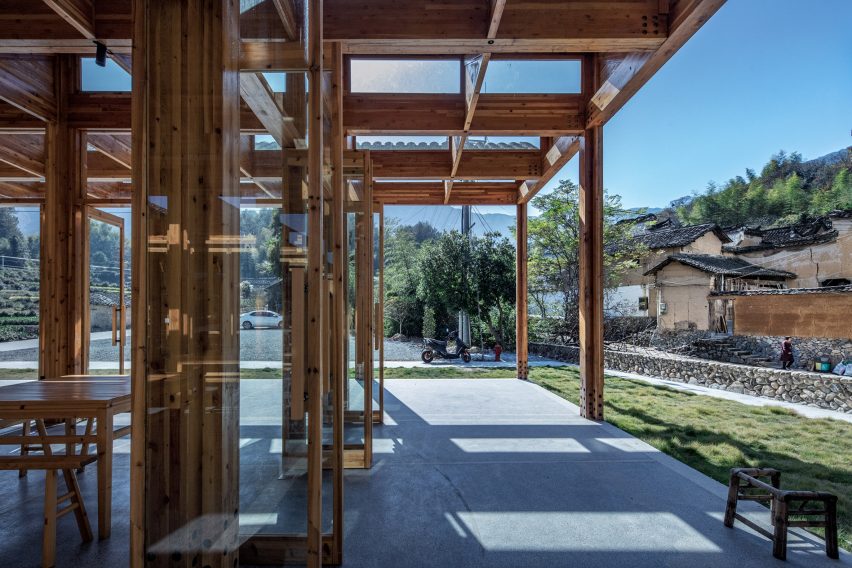Wooden tofu factory in village of Caizhai, China, by DnA_Design and Architecture