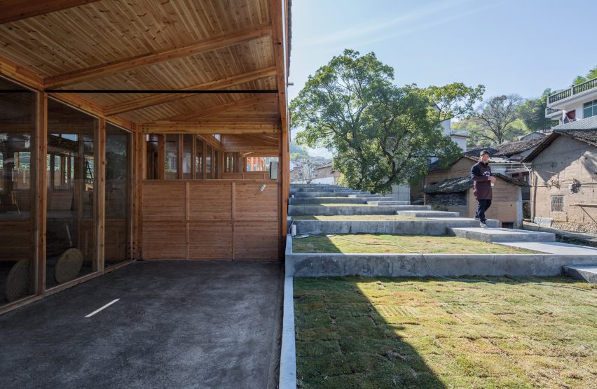 Wooden tofu factory in village of Caizhai, China, by DnA_Design and Architecture