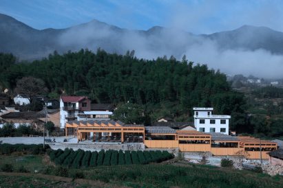 Wooden tofu factory in village of Caizhai, China, by DnA_Design and Architecture