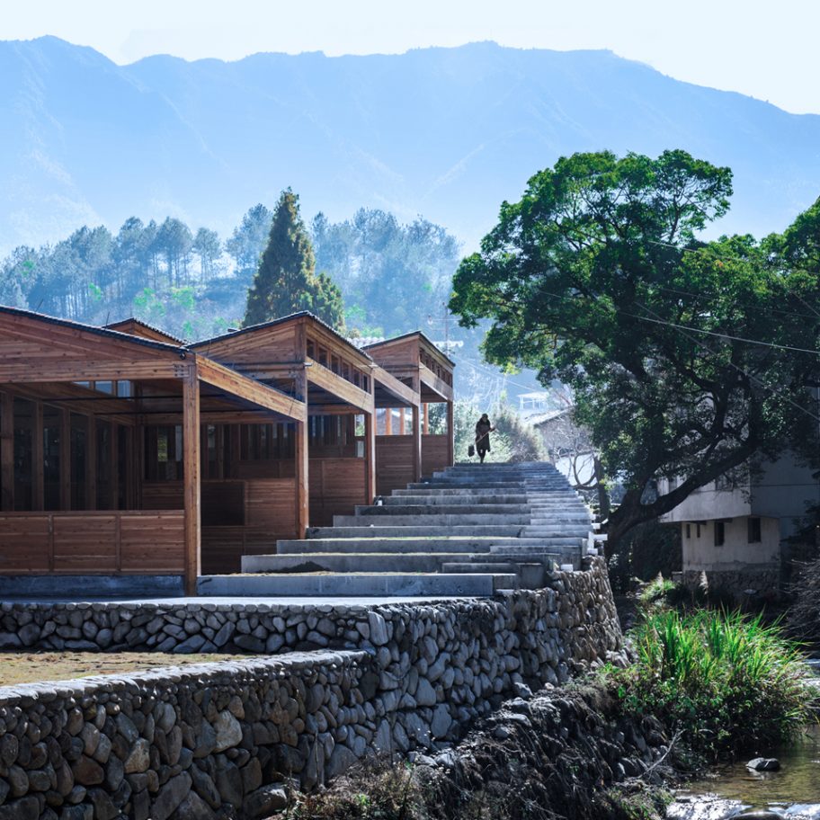 DnA_Design and Architecture builds wooden tofu factory in Chinese mountains