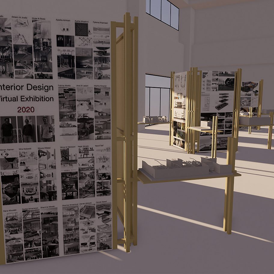 University of Zayed students' virtual showcase.