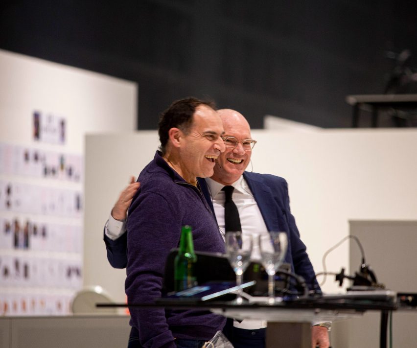 Joep van Lieshout and Hans Lensvelt
