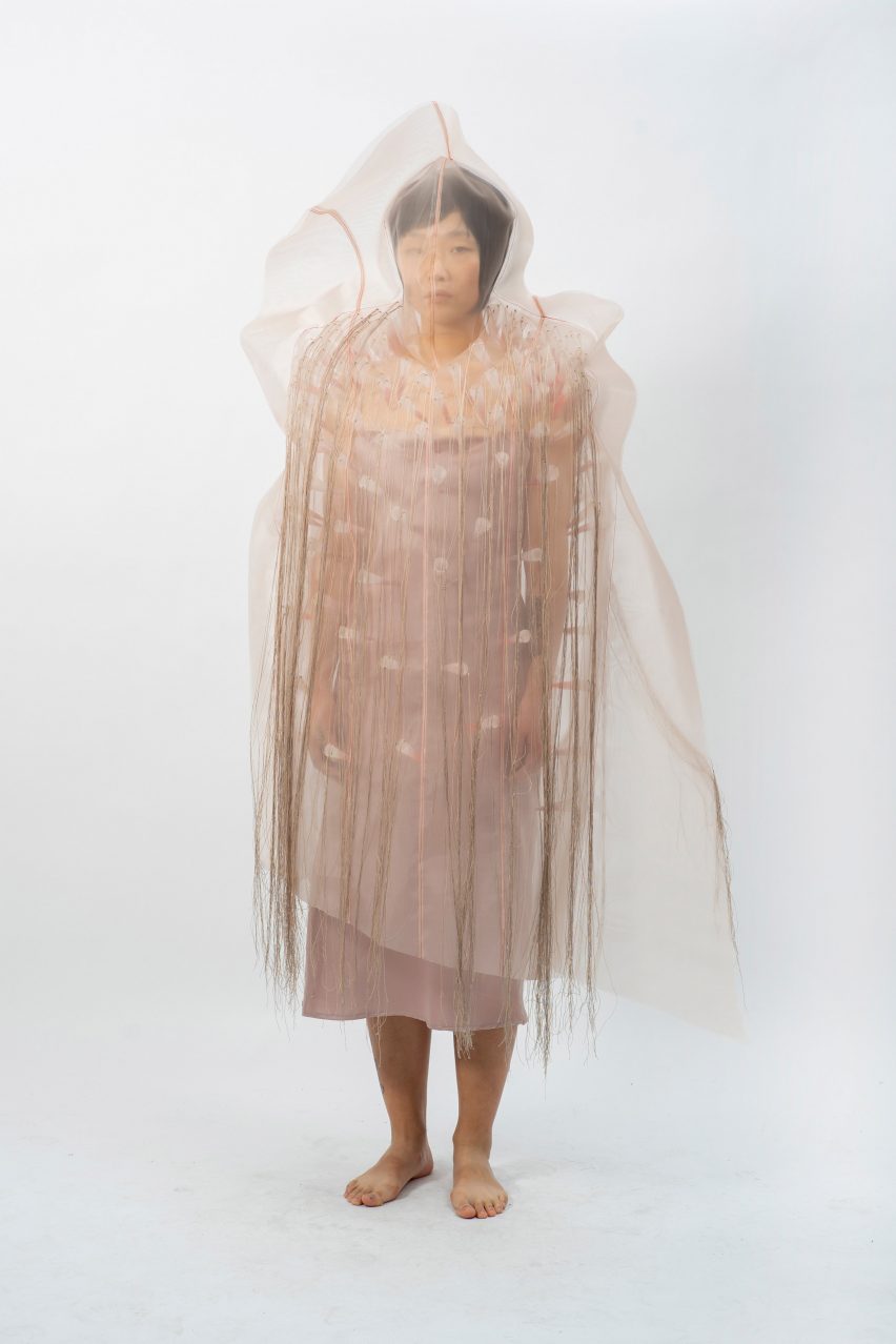 RISD graduate Violet Zhou translates mental states into ethereal fashion collection