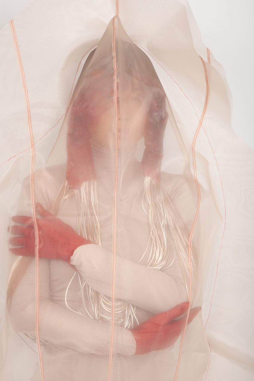 RISD graduate Violet Zhou translates mental states into ethereal fashion collection
