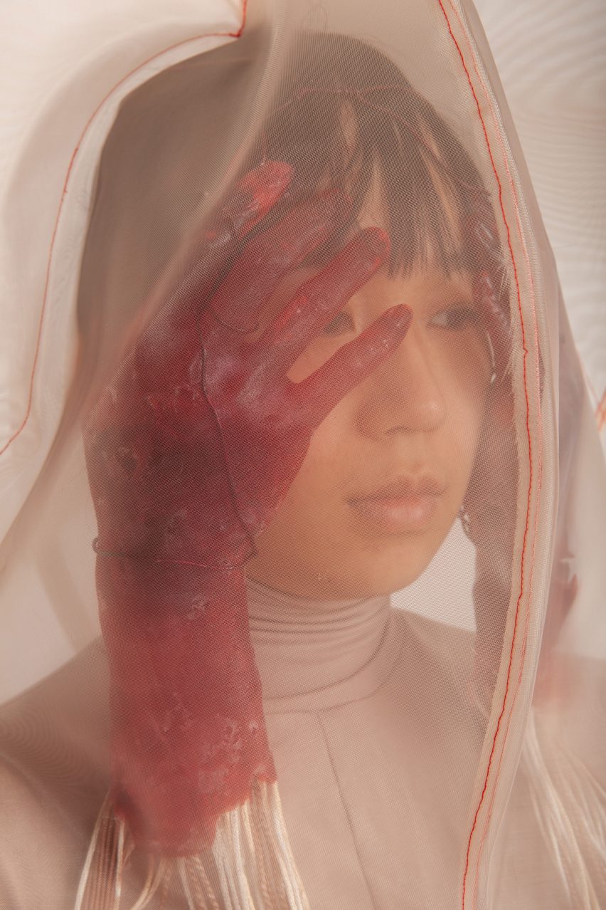 RISD graduate Violet Zhou translates mental states into ethereal fashion collection