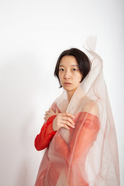 Violet Zhou translates mental states into ethereal fashion collection