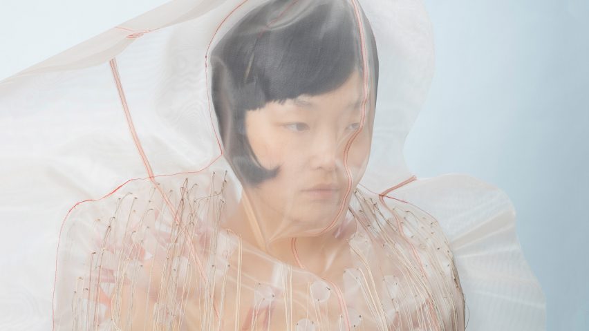 RISD graduate Violet Zhou translates mental states into ethereal fashion collection