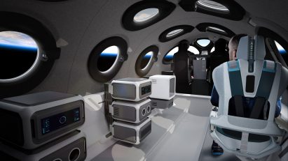 Virgin Galactic unveils SpaceshipTwo cabin interior designed with Seymourpowell