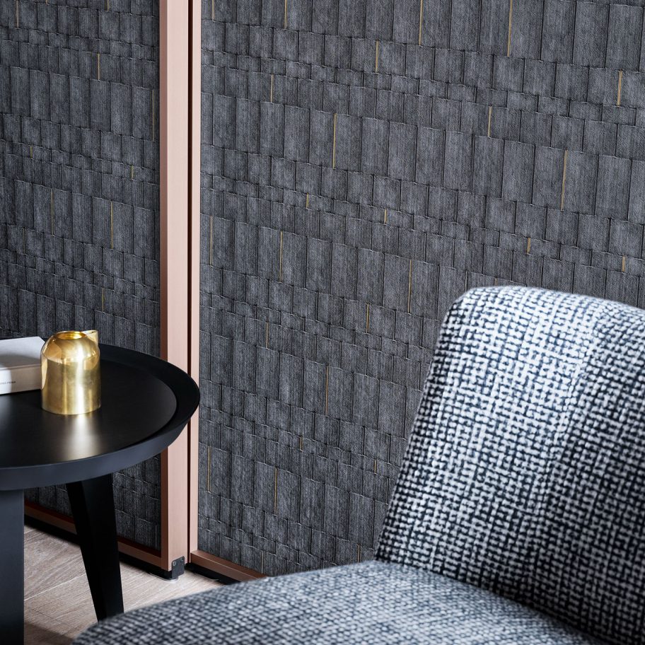 Wall&decò’s textured wallpapers are designed “to be explored with the hands”