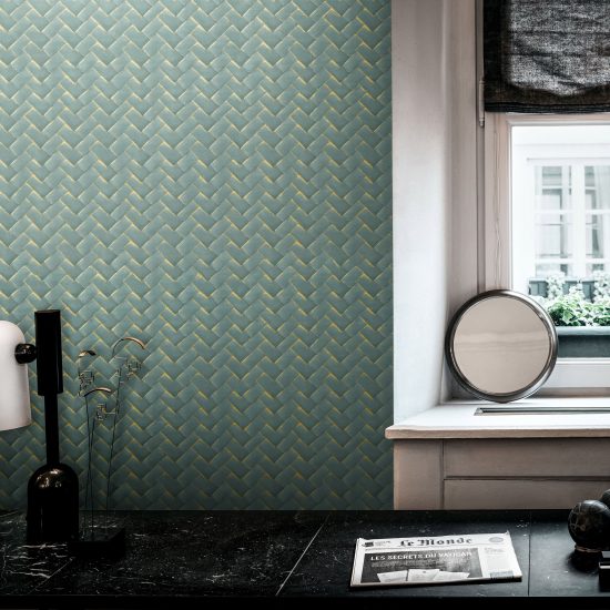 Wall&decò’s textured wallpapers are designed “to be explored with the hands”