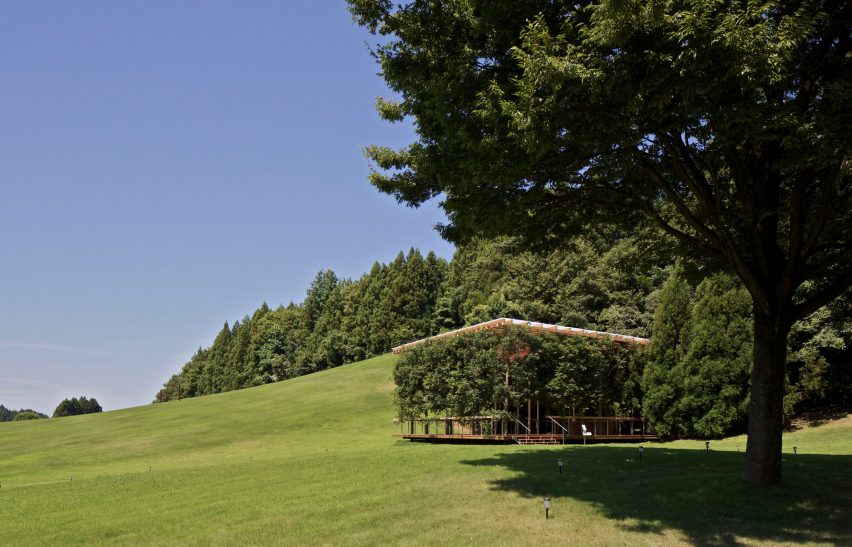 White Arbor and Open Air Theater by APL Design Workshop