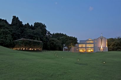 White Arbor and Open Air Theater by APL Design Workshop