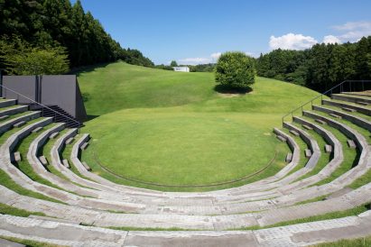 White Arbor and Open Air Theater by APL Design Workshop